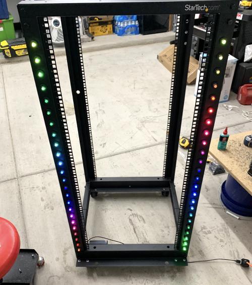 Server Rack Led Lights Homelab Server Rack Mods With LEDs - tynick.com | AWS, Linux, Raspberry ...